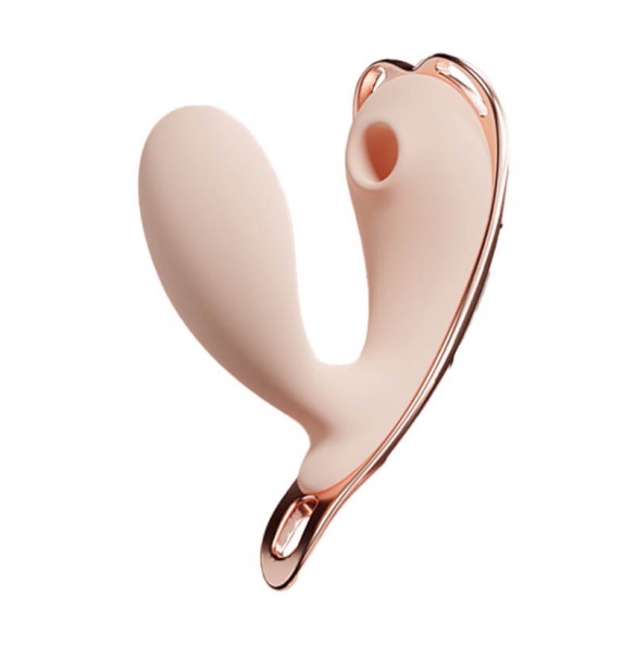 Japan GALAKU - Peach Pro Wearable Suction Vibrator With Panty (Smart APP Model - Chargeable)